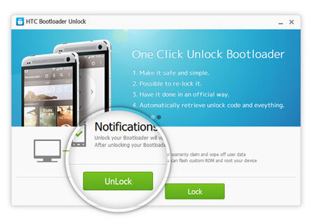 Kingo HTC Bootloader Unlock 0.2.0.1819. Скриншот 4