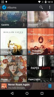 PlayerPro Blue Wonder Skin 4.6. Скриншот 1