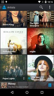 PlayerPro Blue Wonder Skin 4.6. Скриншот 8