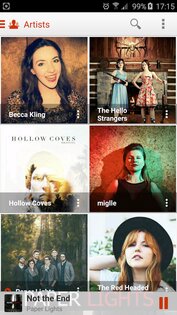 PlayerPro Cloudy Red Skin 4.5. Скриншот 5