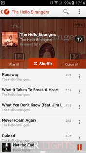 PlayerPro Cloudy Red Skin 4.5. Скриншот 6