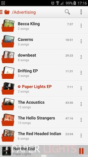 PlayerPro Cloudy Red Skin 4.5. Скриншот 7
