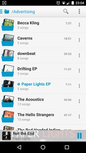 PlayerPro Cloudy Skin 4.5. Скриншот 6