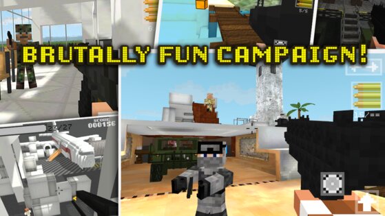 Block Gun 3D: Ghost Ops 1.4.0. Скриншот 3