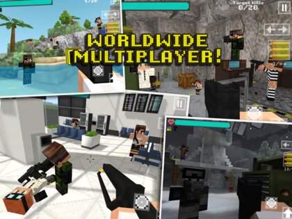 Block Gun 3D: Ghost Ops 1.4.0. Скриншот 11