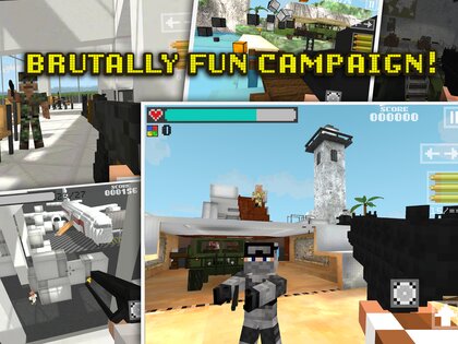 Block Gun 3D: Ghost Ops 1.4.0. Скриншот 13