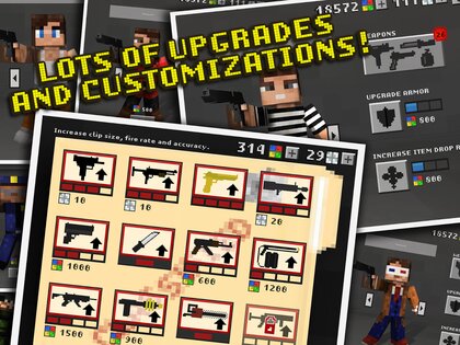 Block Gun 3D: Ghost Ops 1.4.0. Скриншот 14