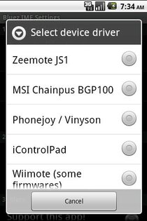 Bluez IME 1.20. Скриншот 3