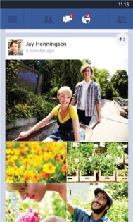 Facebook*. Скриншот 3