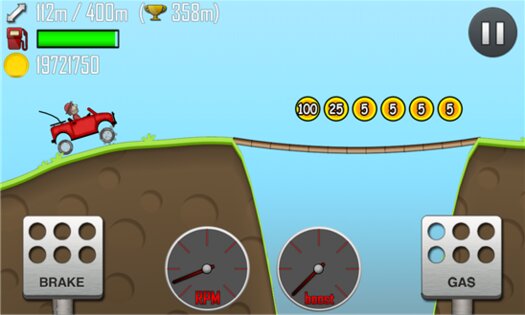 Hill Climb Racing. Скриншот 2