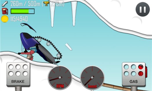 Hill Climb Racing. Скриншот 1