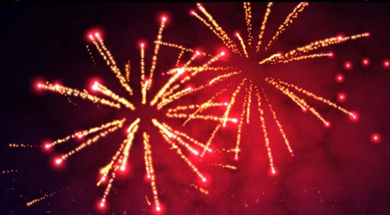 Живые 3D обои «Фейерверк» бесплатно 1.62F. Скриншот 1