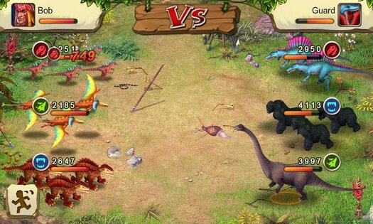 Dinosaur War 1.4.4. Скриншот 12