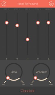 Music Equalizer Pro 1.0.0. Скриншот 2