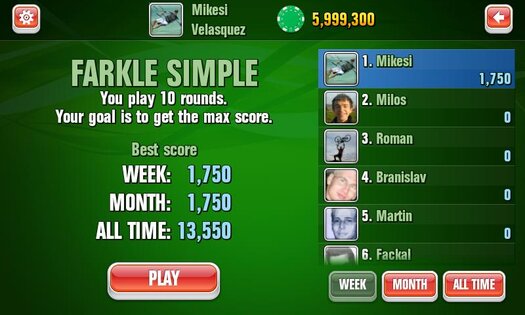 Farkle 1.2.6. Скриншот 2