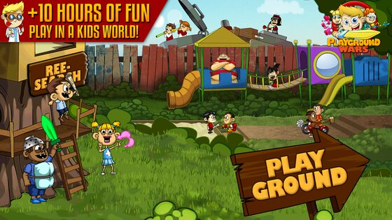 Playground Wars 1.3. Скриншот 8