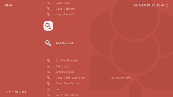 RetroArch 1.22.1_GIT. Скриншот 1