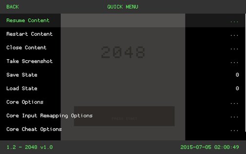 RetroArch 1.22.1_GIT. Скриншот 9