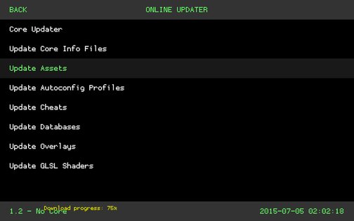 RetroArch 1.22.1_GIT. Скриншот 10