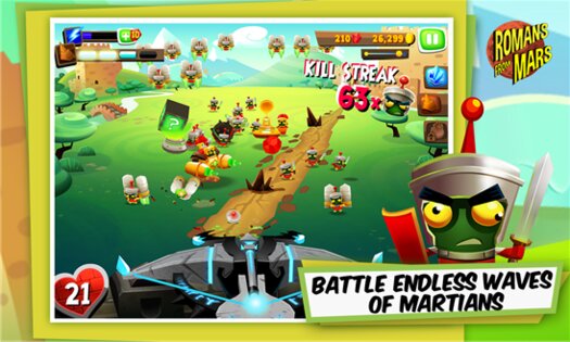 Romans From Mars 1.0.0.0. Скриншот 1