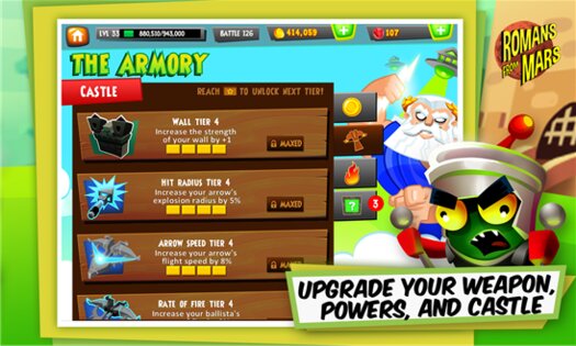 Romans From Mars 1.0.0.0. Скриншот 3