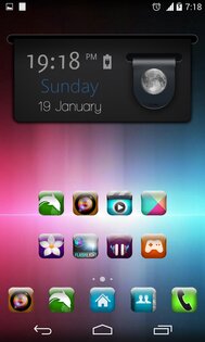 Glass HD(apex,nova,adw,holo,atom) 1.0. Скриншот 2