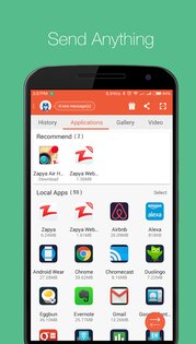 Zapya – передача, обмен файлами 6.6. Скриншот 3