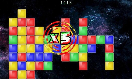 Цветные блоки… в космосе! 1.3.8. Скриншот 4