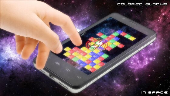 Цветные блоки… в космосе! 1.3.8. Скриншот 7