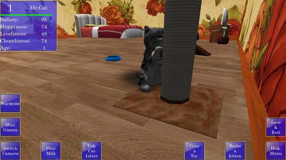 Cute Pocket Cat 3D 1.23.9. Скриншот 5