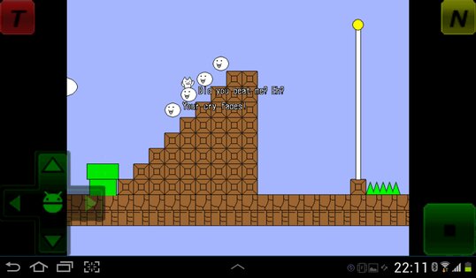 Syobon Action 1.0.3.2. Скриншот 3