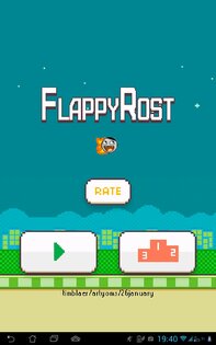 Flappy Rost 1.3. Скриншот 1