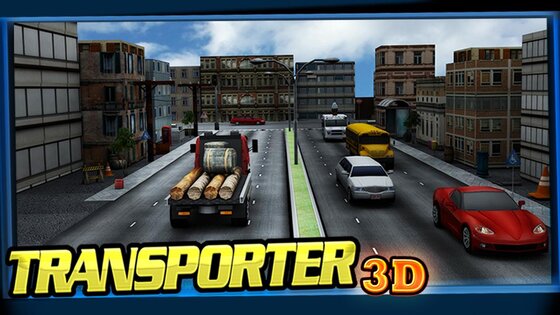 Transporter Truck Driving 3D 5.1. Скриншот 7