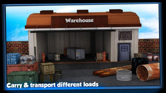 Transporter Truck Driving 3D 5.1. Скриншот 8