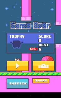 Floppy bird 1.4. Скриншот 5