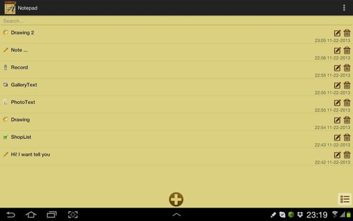 PowerAPP Блокнот 2.7. Скриншот 1
