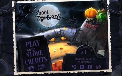 Zombirds 1.22. Скриншот 1
