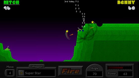 Pocket Tanks 3.0.0. Скриншот 4