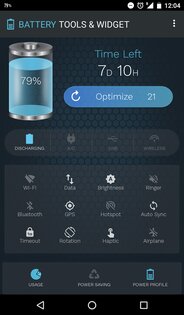 Battery Tools & Widget 2.3.9. Скриншот 2