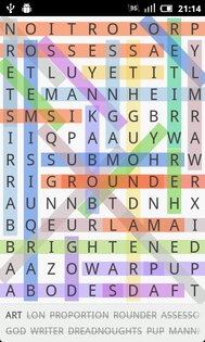Word Search 1.21. Скриншот 2