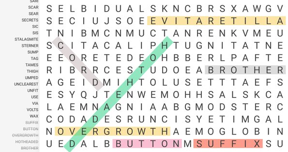 Word Search 1.21. Скриншот 5