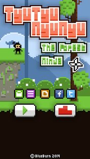 TyuTyu NyuNyu: The Forest Ninja 1.8.91. Скриншот 1