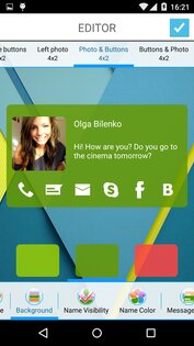Contact Widget Free 5.1.4. Скриншот 1