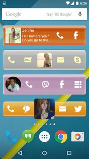 Contact Widget Free 5.1.4. Скриншот 4