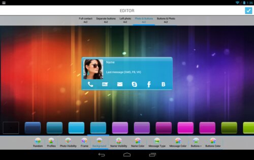 Contact Widget Free 5.1.4. Скриншот 9