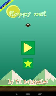 Floppy Owl - как Flappy Bird 1.1.0. Скриншот 1