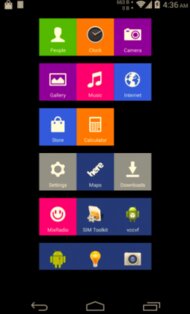 Nokia X Launcher 0.6.1. Скриншот 2