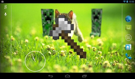 3D items Minecraft LWP Lite. Скриншот 2
