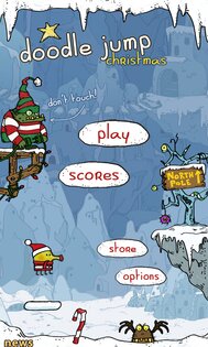 Doodle Jump Christmas Special 1.3.5. Скриншот 1