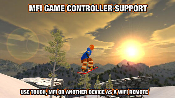 Crazy Snowboard. Скриншот 3